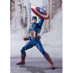 Avengers figurine S.H. Figuarts Captain America (Avengers Assemble Edition) Bandai Tamashii Nations