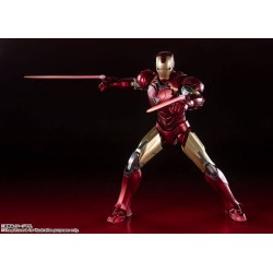Avengers figurine S.H. Figuarts Iron Man Mark 6 (Battle of New York Edition) Bandai Tamashii Nations