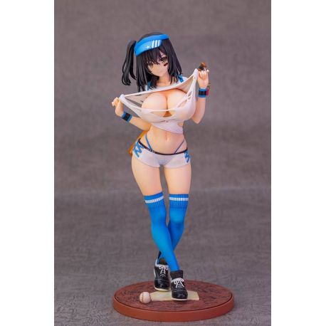 Original Character statuette 1/6 Baseball Girl Light Blue Ver. Alphamax
