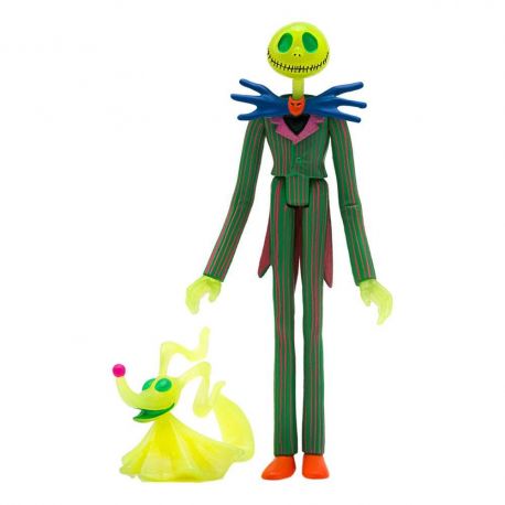 L´étrange Noël de Mr. Jack ReAction figurine Jack Skellington GITD (SDCC 2020) Super7