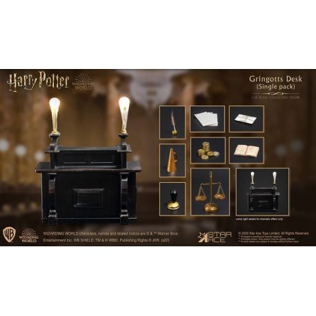 Harry Potter My Favourite Movie pack accessoires 1/6 Bureau Gringotts Star Ace Toys