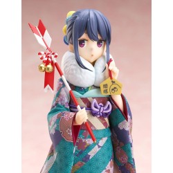 Laid-Back Camp statuette 1/7 Rin Shima Furisode Ver. Furyu