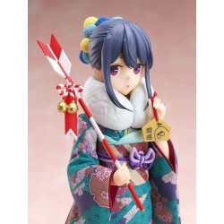 Laid-Back Camp statuette 1/7 Rin Shima Furisode Ver. Furyu