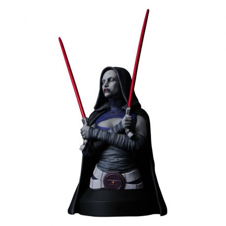 Star Wars The Clone Wars buste 1/6 Asajj Ventress Gentle Giant Star Wars The Clone Wars buste 1/6 Asajj Ventress Gentle Giant