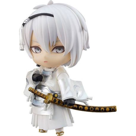 Butai Touken Ranbu Hiden Yui no Me no Hototogisu figurine Nendoroid Mikazuki Munechika Orange Rouge