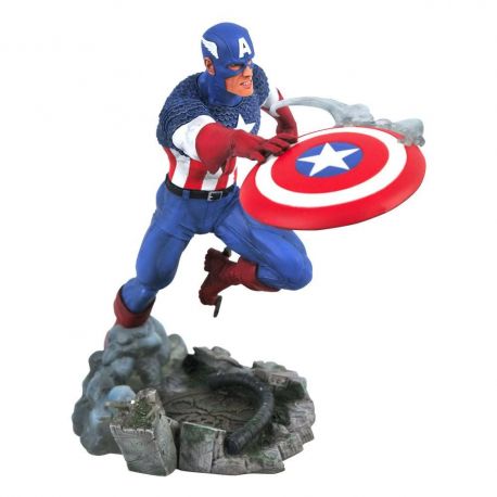 Marvel Comic Gallery Vs. statuette Captain America Diamond Select Marvel Comic Gallery Vs. statuette Captain America Diamond Select