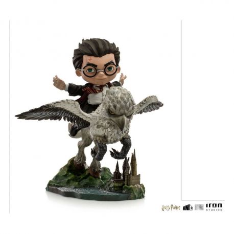 Harry Potter figurine Mini Co. Illusion Harry Potter & Buckbeak Iron Studios