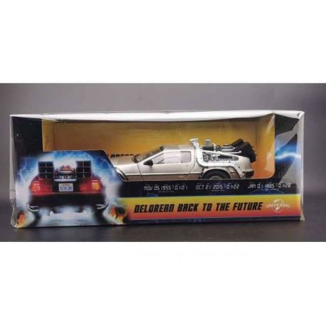 Retour vers le futur 1983 DeLorean 1/18 métal Sun Star Toys