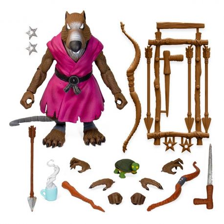 Les Tortues ninja figurine Ultimates Splinter Version 2 Super7