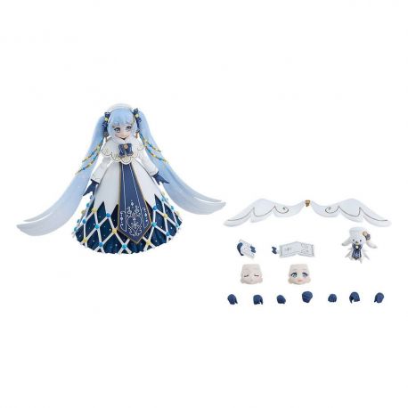 Character Vocal Series 01: Hatsune Miku figurine Figma Snow Miku: Glowing Snow Ver. Max Factory Character Vocal Series 01: Hatsune Miku figurine Figma Snow Miku: Glowing Snow Ver. Max Factory