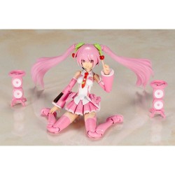 Hatsune Miku Frame Music Girl figurine Plastic Model Kit Sakura Miku Kotobukiya