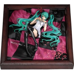 Character Vocal Series statuette 1/8 Miku Hatsune World is Mine Brown Frame Good Smile Company