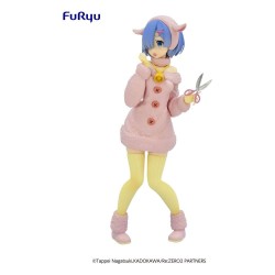 Re:ZERO SSS statuette Rem The Wolf and the Seven Kids Pastel Color Ver. Furyu