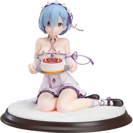 Re:ZERO -Starting Life in Another World- statuette 1/7 Rem Birthday Cake Ver. Kadokawa