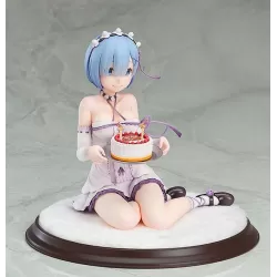 Re:ZERO -Starting Life in Another World- statuette 1/7 Rem Birthday Cake Ver. Kadokawa