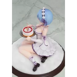 Re:ZERO -Starting Life in Another World- statuette 1/7 Rem Birthday Cake Ver. Kadokawa