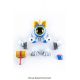 TwinBee Rainbow Bell Adventure figurine Plastic Model Kit TwinBee Update Vers. Plum