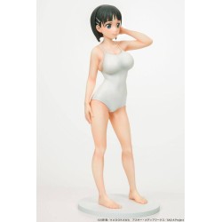 Sword Art Online statuette 1/7 Suguha Kirigaya Navy White Swimsuit Ver. Q-Six