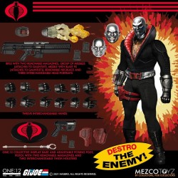 G.I. Joe figurine lumineuse 1/12 Destro Mezco Toys