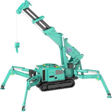 Maeda Seisakusho figurine Plastic Model Kit Moderoid 1/20 Spider Crane (Green) Good Smile Company