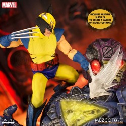 Marvel Universe figurine 1/12 Wolverine Deluxe Steel Box Edition Mezco Toys