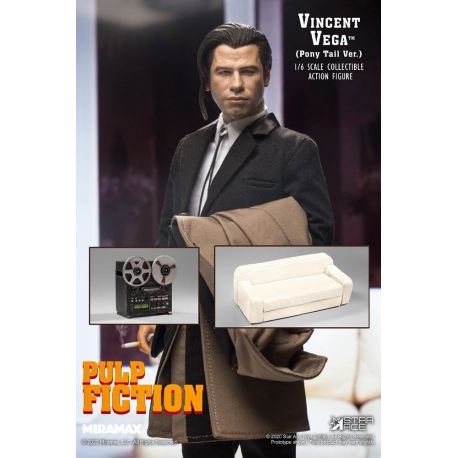 Pulp Fiction figurine My Favourite Movie 1/6 Vincent Vega 2.0 (Pony Tail) Deluxe Version Star Ace Toys