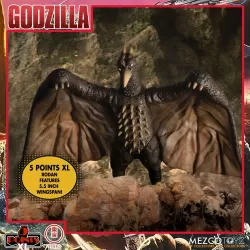 Godzilla Les envahisseurs attaquent figurines 5 Points XL Deluxe Box Set Round 1 Mezco Toys