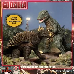 Godzilla Les envahisseurs attaquent figurines 5 Points XL Deluxe Box Set Round 1 Mezco Toys