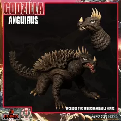 Godzilla Les envahisseurs attaquent figurines 5 Points XL Deluxe Box Set Round 1 Mezco Toys