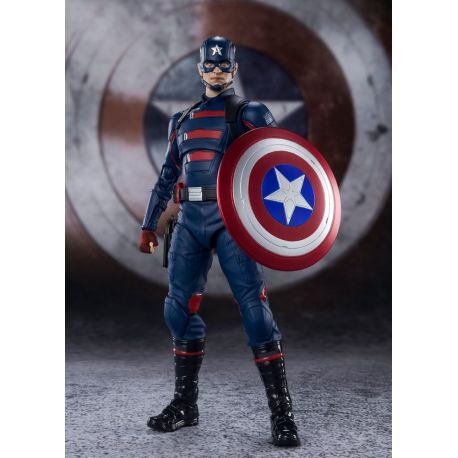 Falcon et le Soldat de l'Hiver figurine S.H. Figuarts Captain America (John F. Walker) Bandai Tamashii Nations