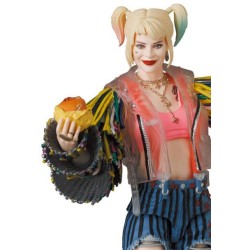 Birds Of Prey figurine MAF EX Harley Quinn Caution Tape Jacket Ver. Medicom
