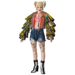 Birds Of Prey figurine MAF EX Harley Quinn Caution Tape Jacket Ver. Medicom