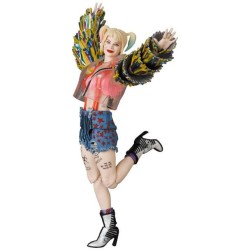 Birds Of Prey figurine MAF EX Harley Quinn Caution Tape Jacket Ver. Medicom