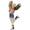 Birds Of Prey figurine MAF EX Harley Quinn Caution Tape Jacket Ver. Medicom