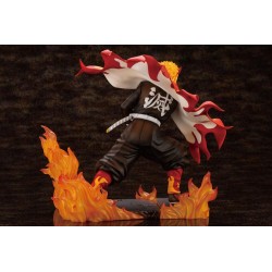 Demon Slayer Kimetsu no Yaiba statuette ARTFXJ 1/8 Kyojuro Rengoku Bonus Edition Kotobukiya