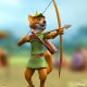 Robin Hood figurine Disney Ultimates Robin Hood Stork Costume Super7