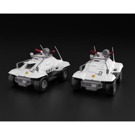 Mobile Police Patlabor pack 2 figurines Plastic Model Kit Type 98 Command Vehicle Aoshima Mobile Police Patlabor pack 2 figurines Plastic Model Kit Type 98 Command Vehicle Aoshima