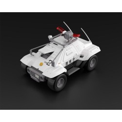 Mobile Police Patlabor pack 2 figurines Plastic Model Kit Type 98 Command Vehicle Aoshima