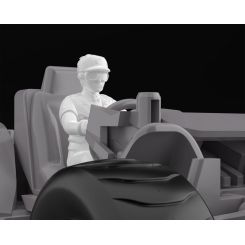 Mobile Police Patlabor pack 2 figurines Plastic Model Kit Type 98 Command Vehicle Aoshima