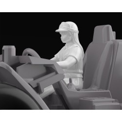 Mobile Police Patlabor pack 2 figurines Plastic Model Kit Type 98 Command Vehicle Aoshima