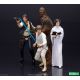 Star Wars pack 2 statuettes ARTFX+ Luke Skywalker and Princesse Leia Kotobukiya