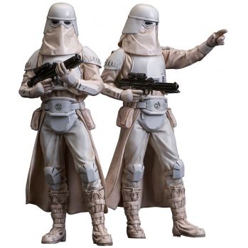Star Wars pack 2 statuettes ARTFX+ Snowtrooper Kotobukiya