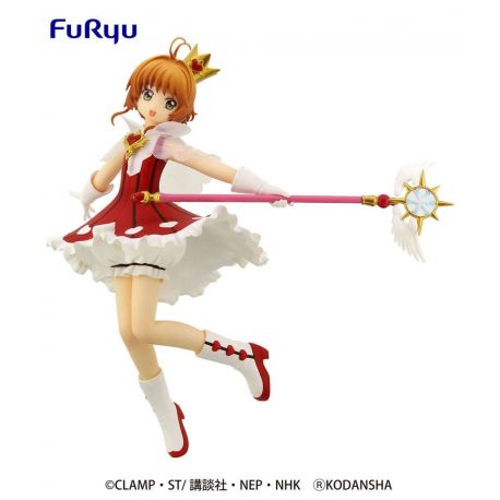 Card Captor Sakura Clear Card figurine Special Sakura Rocket Beat Furyu