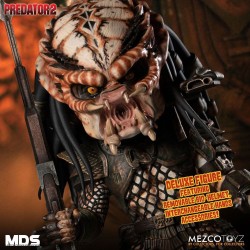 Predator 2 figurine Designer Series Deluxe City Hunter Mezco Toys