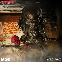 Predator 2 figurine Designer Series Deluxe City Hunter Mezco Toys