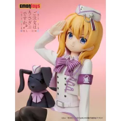 Is the Order a Rabbit figurine Cocoa Military uniform Ver. Emon Toys