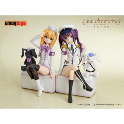 Is the Order a Rabbit figurine Rize Military uniform Ver. Emon Toys