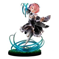 Re:ZERO -Starting Life in Another World- figurine Ram Battle with Roswaal Ver. Kadokawa