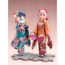 Laid-Back Camp figurine Nadeshiko Kagamihara Furisode Ver. Furyu