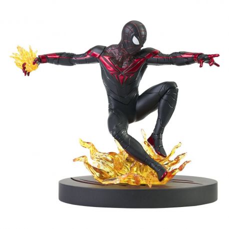 Spider-Man Marvel Gamerverse Gallery statuette Miles Morales Diamond Select